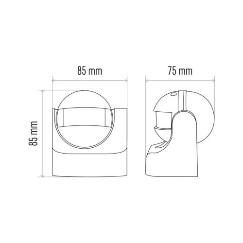 Sensore di Movimento Infrarossi PIR...
