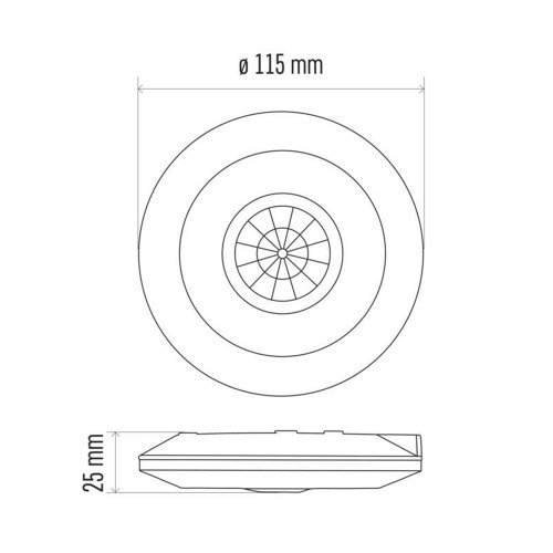 Sensore di Movimento PIR Rilevamento...