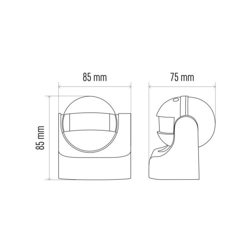 Sensore di Movimento Infrarossi PIR...