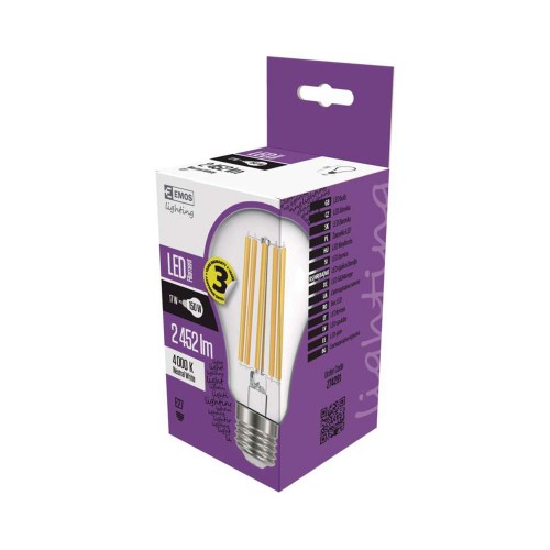 Lampadina LED filamento E27 17W...