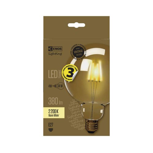Lampadina LED Globo Vintage G125 E27...