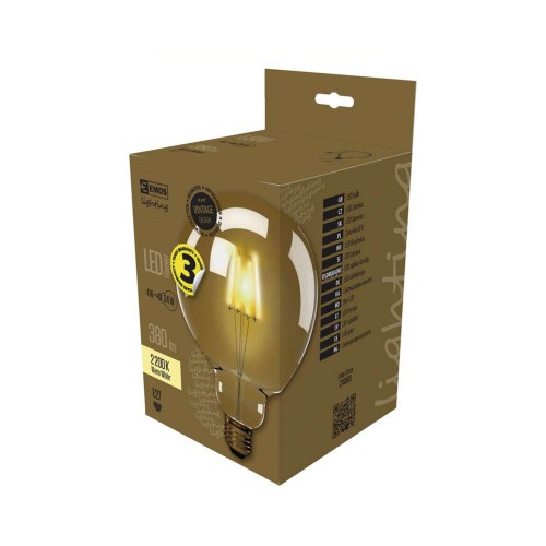 Lampadina LED Globo Vintage G125 E27...