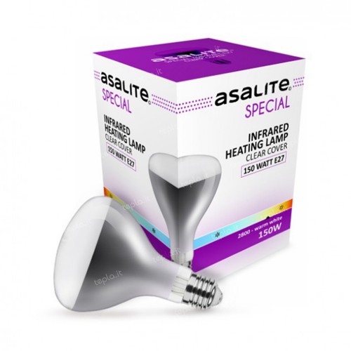 Lampadina Infrarossi R125 150W Chiara...