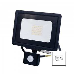 FARO LED 50W IP65 C/SENSORE...