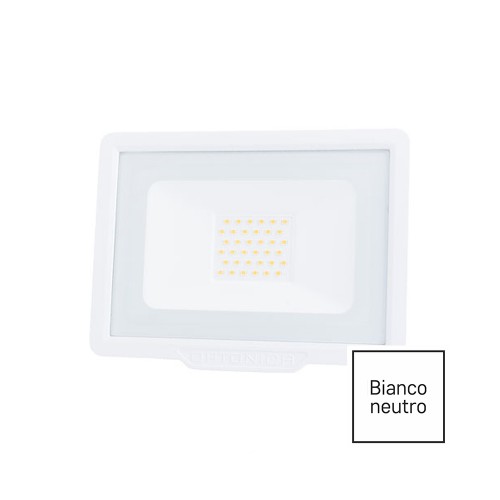 FARO LED 10W IP65 4500K BIANCO SLIM OPTONICA 5901