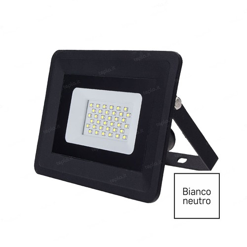 FARO LED 20W 4500K NERO OPTONICA 5825