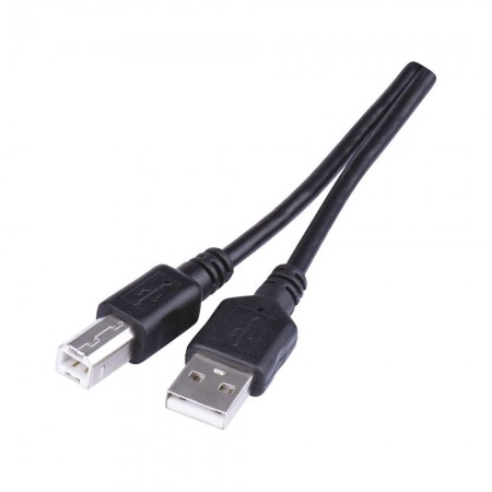 Cavo USB 2.0 A-B 2m nero – cavo dati per stampante e periferiche | EMOS S70202