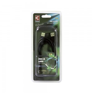 Cavo USB 2.0 A-B 2m nero –... 2