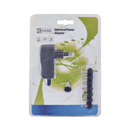 Alimentatore Universale EMOS 3-12V 600mA - Compatto e Versatile | EMOS N3110