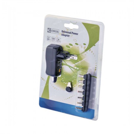 Alimentatore Universale EMOS 3-12V 600mA - Compatto e Versatile | EMOS N3110