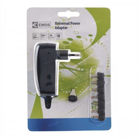 Alimentatore Universale EMOS 3-12V 2250mA con USB - Versatile e Potente | EMOS N3113