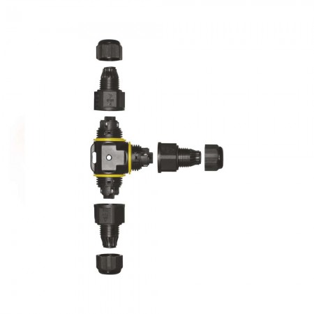 CONNETTORE GIUNTO A 'T' TRIPOLARE IP68 LED EMOS ZS9030