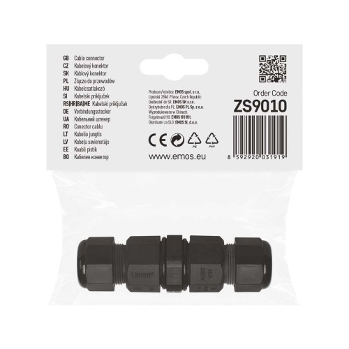 CONNETTORE GIUNTO CAVI TRIPOLARI IP68...