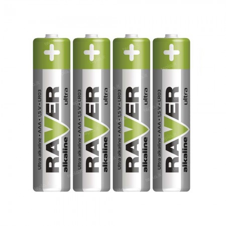 BATTERIA MINISTILO ALCALINA 4PZ  LR03 (AAA) RAVER - EMOS B7911
