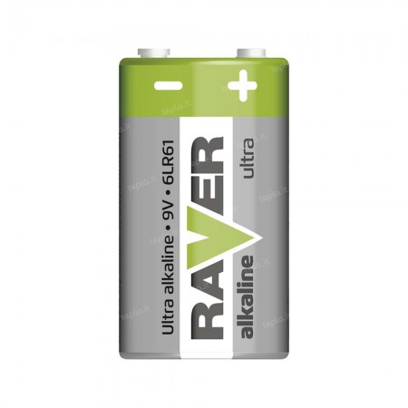 BATTERIA 9V TRANSISTOR ALCALINA  6LP3146  RAVER - EMOS B7951