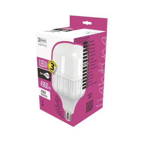 LAMPADINA LED E27 46W (270W) T140...