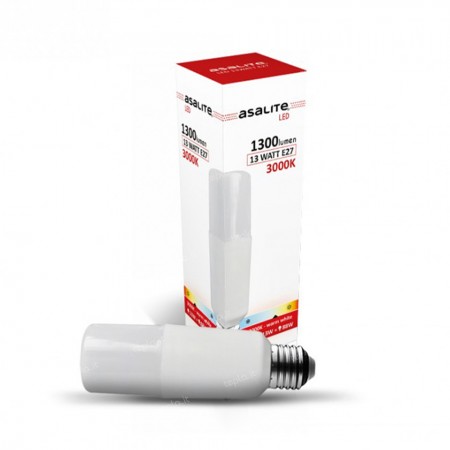 TUBOLARE LED E27 13W 3000K 1300LM STICK ASALITE 0173