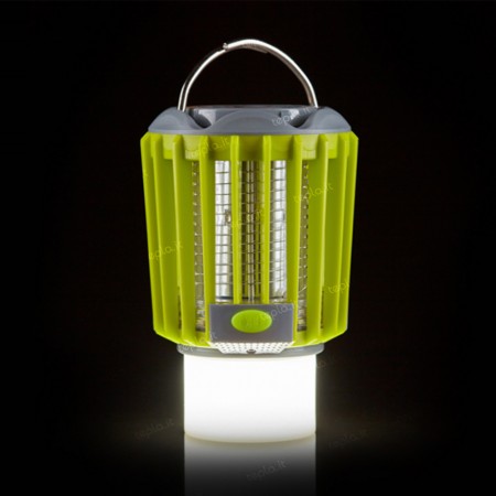 LAMPADA DA CAMPEGGIO RICARICABILE 4,5W COB OSRAM + 9X.0,5W SMD ANTIZANZARE ASALITE