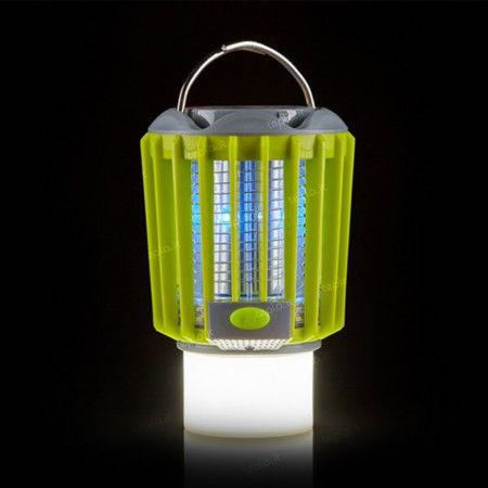 LAMPADA DA CAMPEGGIO RICARICABILE 4,5W COB OSRAM + 9X.0,5W SMD ANTIZANZARE ASALITE