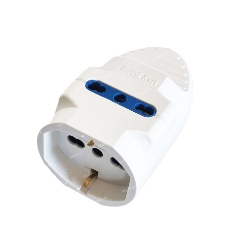 PRESA TRIPLA MOBILE SCHUKO 10/16A E...