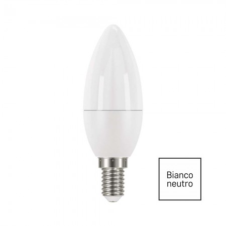 LAMPADINA LED OLIVA 7.3W (60W) E14 4100K 806LM EMOS ZQ3231