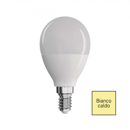 LAMPADINA LED SFERA 7.3W (60W) E14 2700K 806LM EMOS ZQ1230
