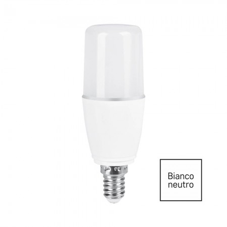 LAMPADINA LED TUBOLARE LED 8W E14 4000K THOR VIVALUX 004173