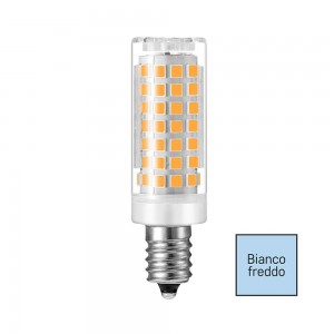 TUBOLARE LED E14 5W 6400K...