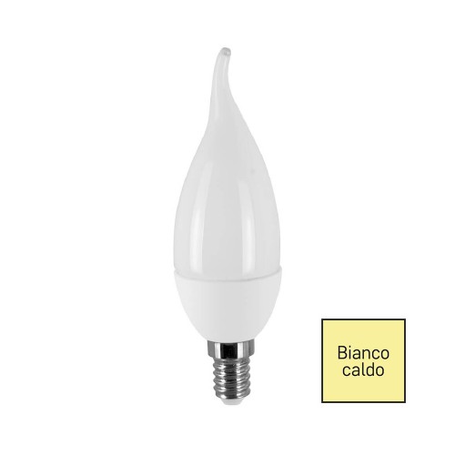 LAMPADINA LED COLPO DI VENTO 6W E14 3000K LED SMD VIVALUX 3406