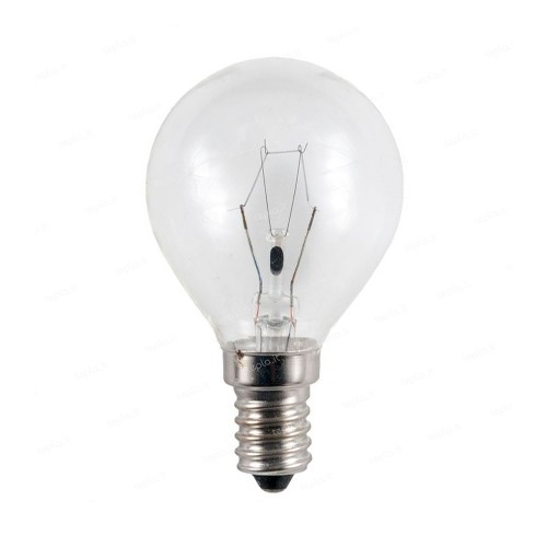 Lampadina per forno sfera E14 40W, 300°, alta temperatura, Tepla 2024