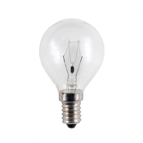 Lampadina per forno sfera E14 PIZZA 500 gradi 40W 220V alta temperatura 45x70mm resistente calore estremo