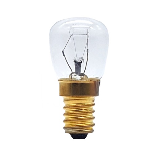 Lampadina Piccola Pera E14 15W per Luci Notturne e Lampade di Sale