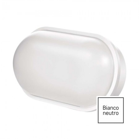 PLAFONIERA LED STAGNA OVALE BIANCA 20W 4000K 1600LM IP65 EMOS ZM3020