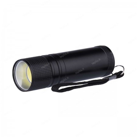 TORCIA ALLUMINIO A BATTERIE 3W COB LED P3894 EMOS