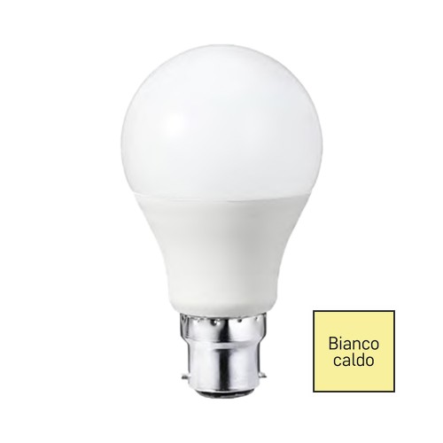 LAMPADINA LED GOCCIA B22 11W (70W) 1055LM 2700K OPTONICA 1923