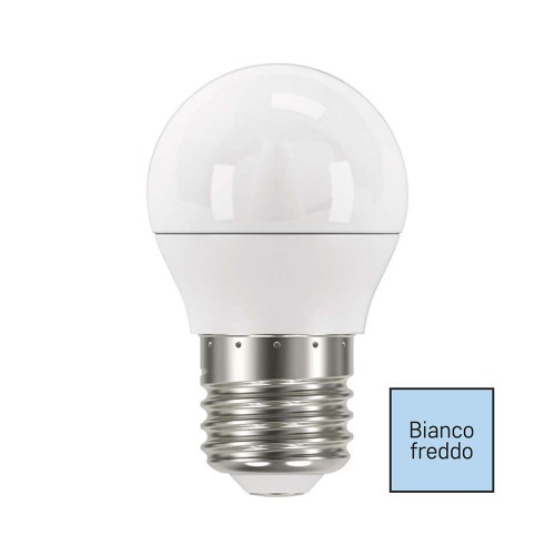 LAMPADINA LED SFERA 5W E27 6500K 470LM EMOS ZQ1122