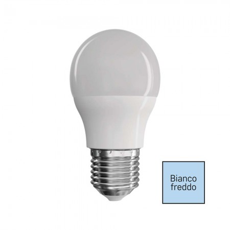 LAMPADINA LED SFERA 7.3W (60W) E27 6500K 806LM EMOS ZQ1132