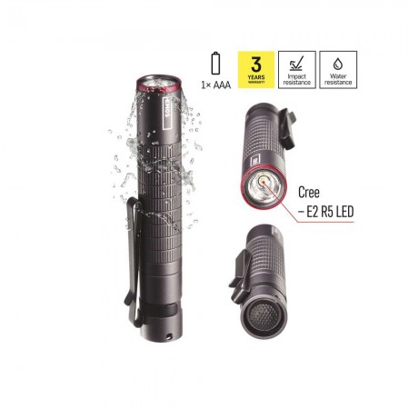 Torcia Ultibright 50 CREE XP-E2 R5 100lm IP65: Luminosità e Resistenza | EMOS P3150