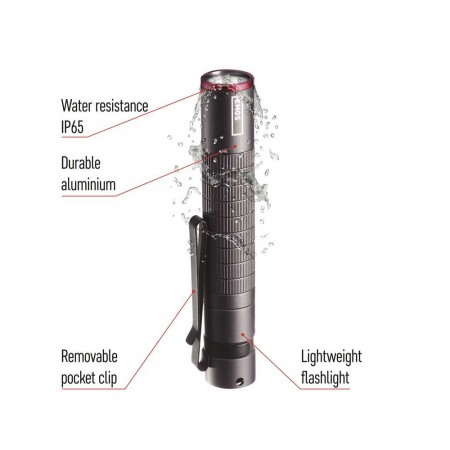 Torcia Ultibright 50 CREE XP-E2 R5 100lm IP65: Luminosità e Resistenza | EMOS P3150