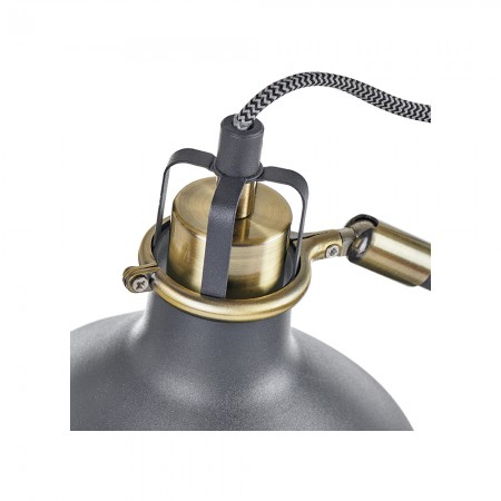 Lampada da Tavolo HARRY EMOS Grigio Scuro - E27, Braccio Regolabile, Design Elegante | Emos Z7611