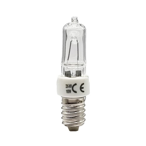 Lampadina alogena 100W, CRI 100, luce calda e dimmerabile