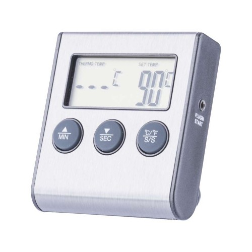 TERMOMETRO DA CUCINA DIGITALE CON SONDA EMOS E2157