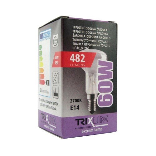 LAMPADINA INCANDESCENZA E14 60W R50...