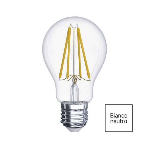 LAMPADINA LED FILAMENTO E27 6.7W (60W) 4100K 806LM EMOS Z74261