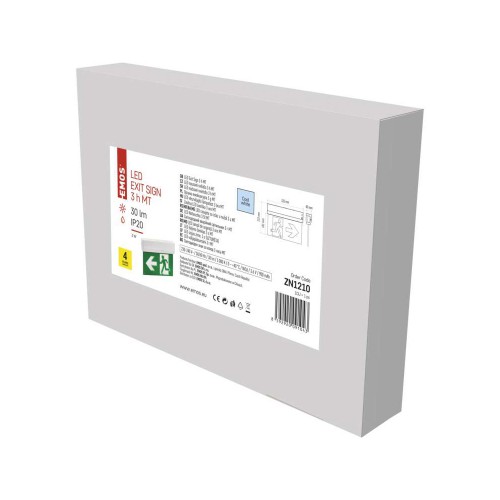 Lampada di Emergenza LED a Bandiera:...