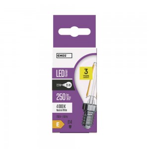LAMPADINA LED FILAMENTO E14... 2
