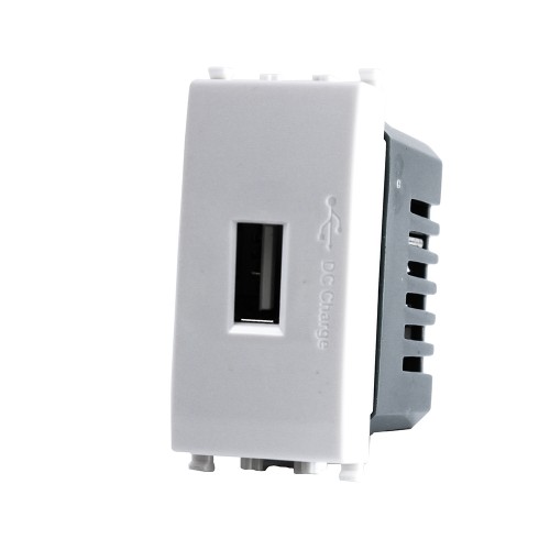 PRESA USB 829B COMPATIBILE VIMAR PLANA