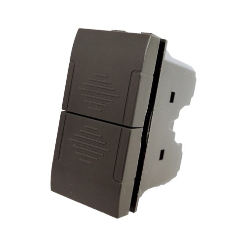 Doppio pulsante 827N serie ART Mapam compatibile Living International
