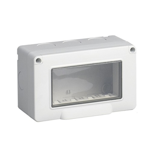 IDROBOX 4 MODULI IP55 S8204B COMPATIBILE LIVING INTERNATIONAL