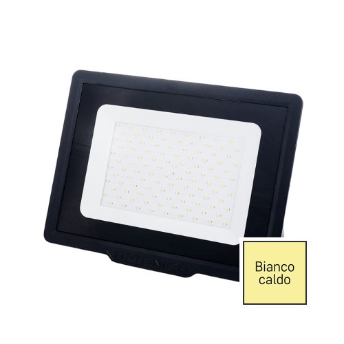 FARO LED 50W IP65 2800K NERO SLIM OPTONICA 5926